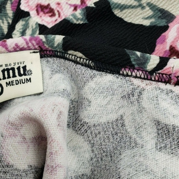 Show Me Your Mumu Floral Rose Print Tunic Top - Picture 7 of 8